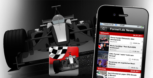 formel1.de iOS and Android apps