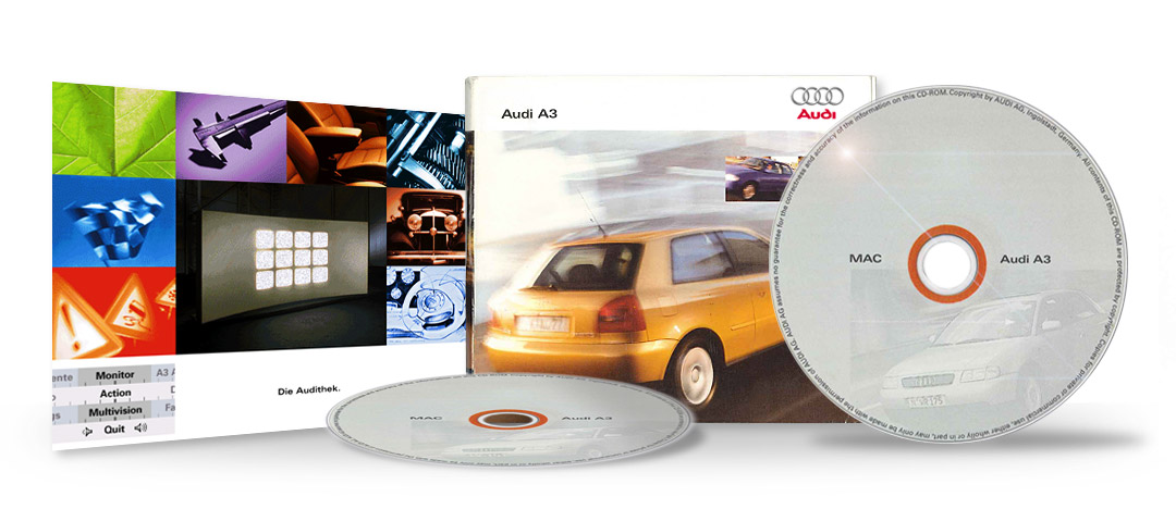 Audi A3 interaktive CD-ROM