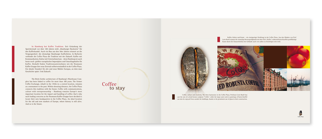 Coffee Plaza Broschüre