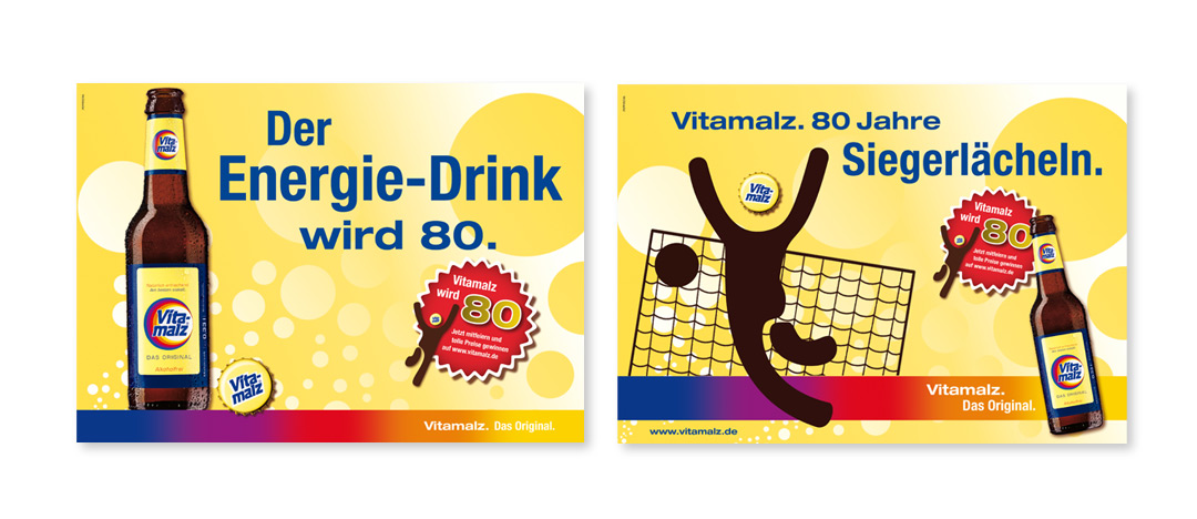 Werbung zur Vitamalz Image-Kampagne 2006 Slide 1