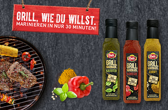 Die „Grill wie du willst“-Promotion zur Produkteinführung von Deli Reform Grill-Marinaden