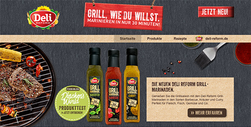 Vorzüglicher Produktlaunch